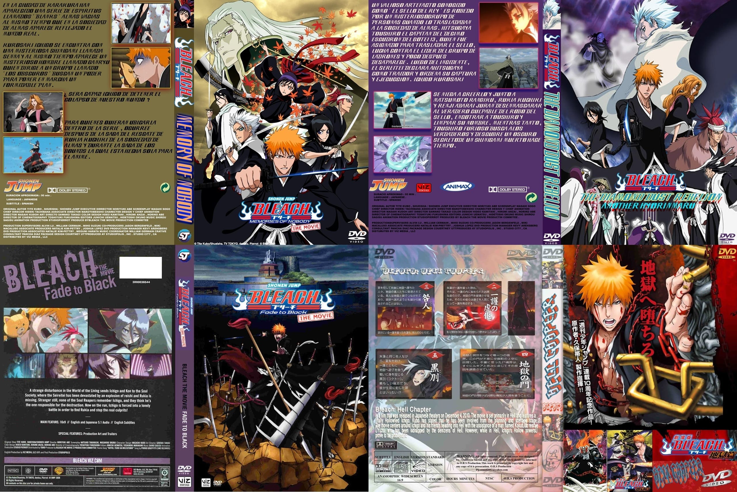 Bleach Películas