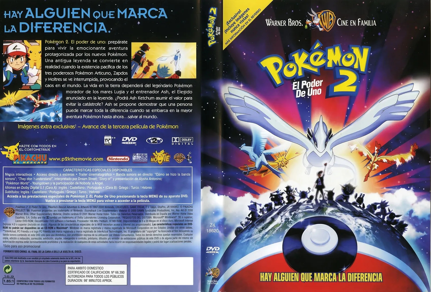 Pokémon Película 2 - El Poder de Uno