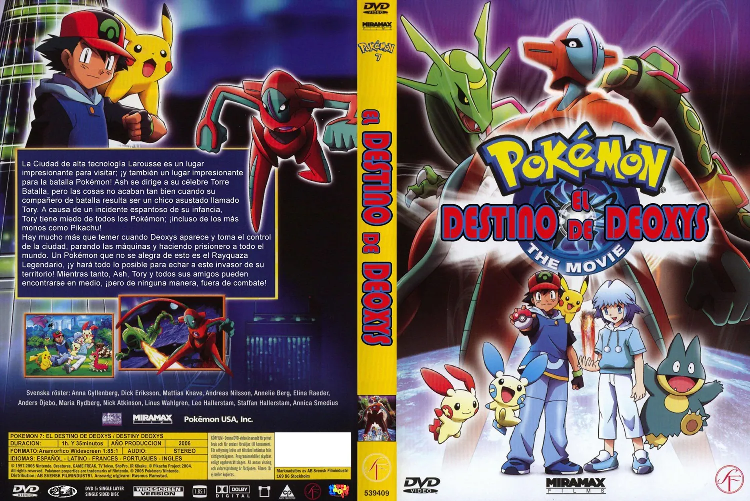 Pokémon Película 7 - El destino de Deoxys1