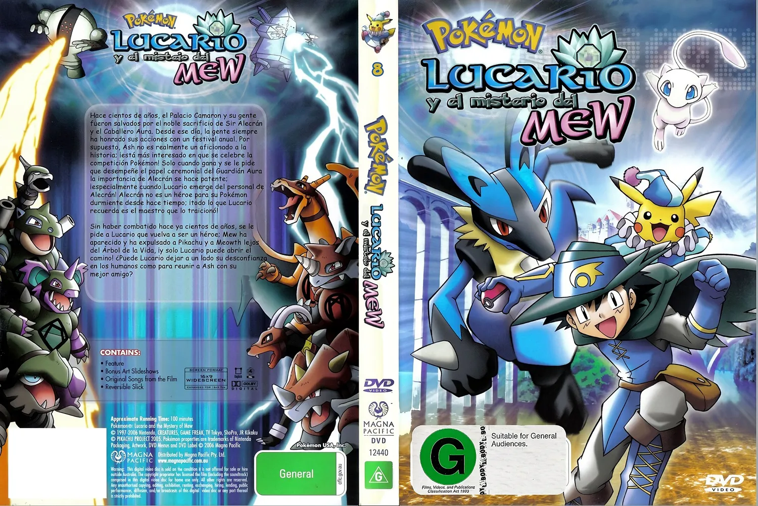 Pokémon Película 8 – Lucario y el misterio de Mew